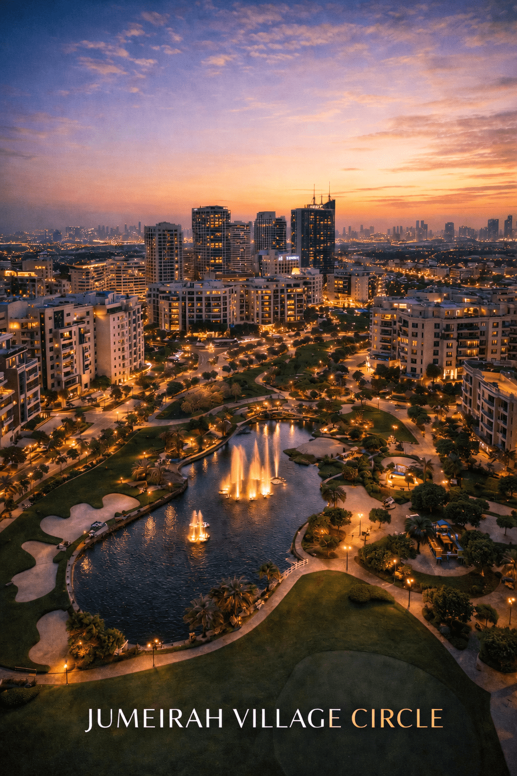 Jumeirah Village Circle JVC community